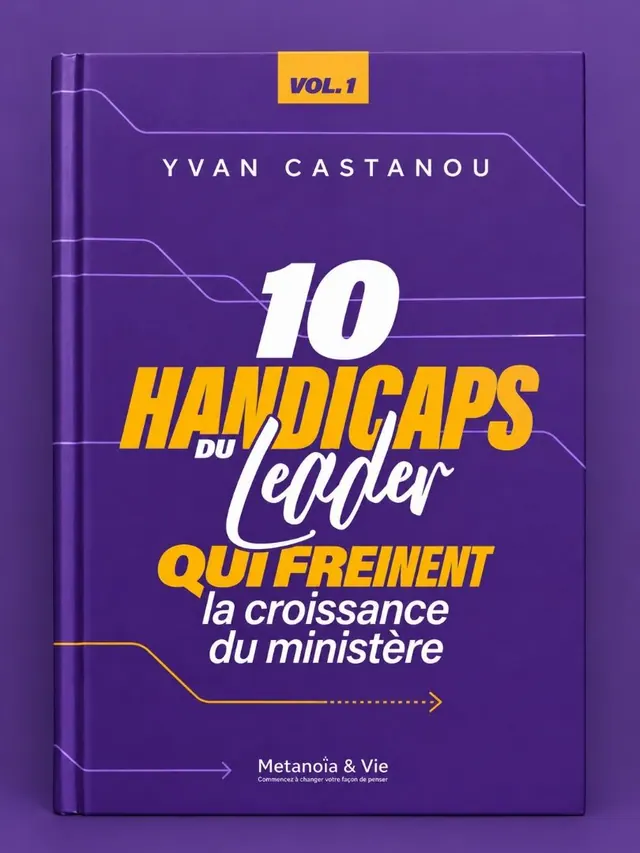 « 10 handicaps du leader qui freinent la croissance du ministère – Volume 1 » : couverture