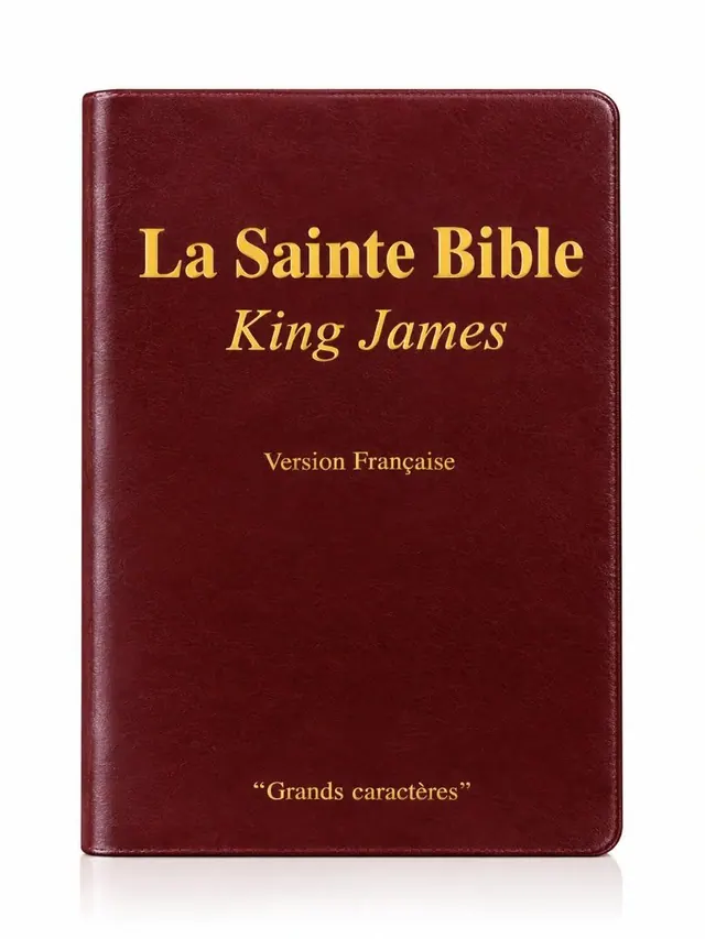« La Sainte Bible King James » en situation