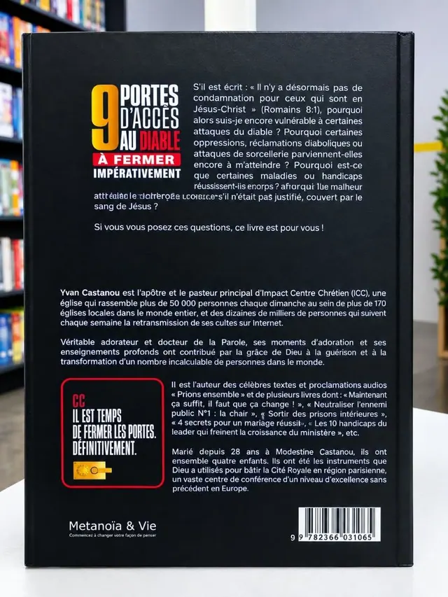 « 9 portes d'accès au diable à fermer impérativement », volume 1 : quatrième de couverture